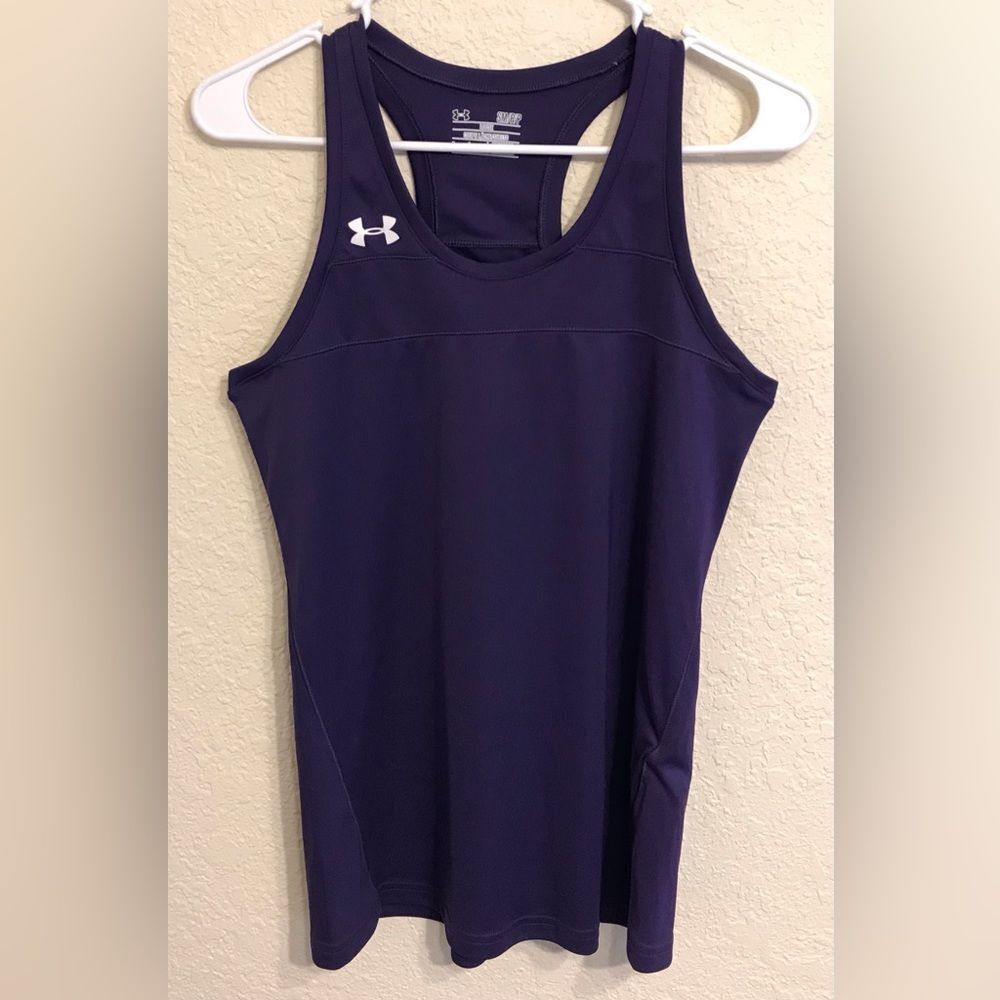 Under Armour Purple Racer Back Tank Top